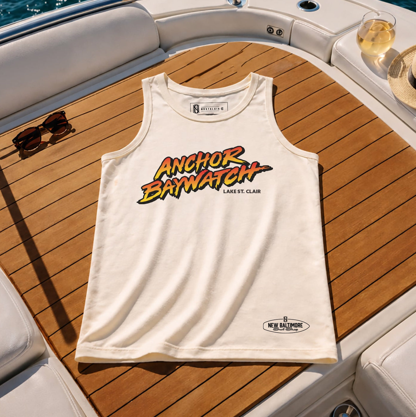 NB Surf Shop - Anchor Baywatch Tank Top
