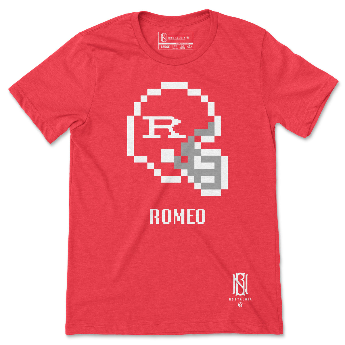 Romeo Football 8 Bit - T-shirt