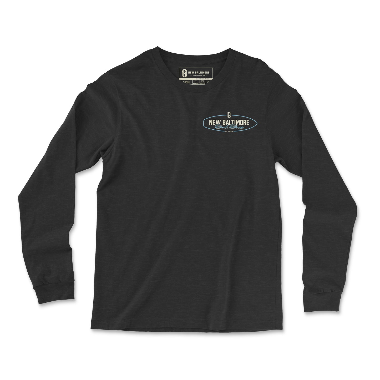 NB Surf Shop Logo - Long Sleeve