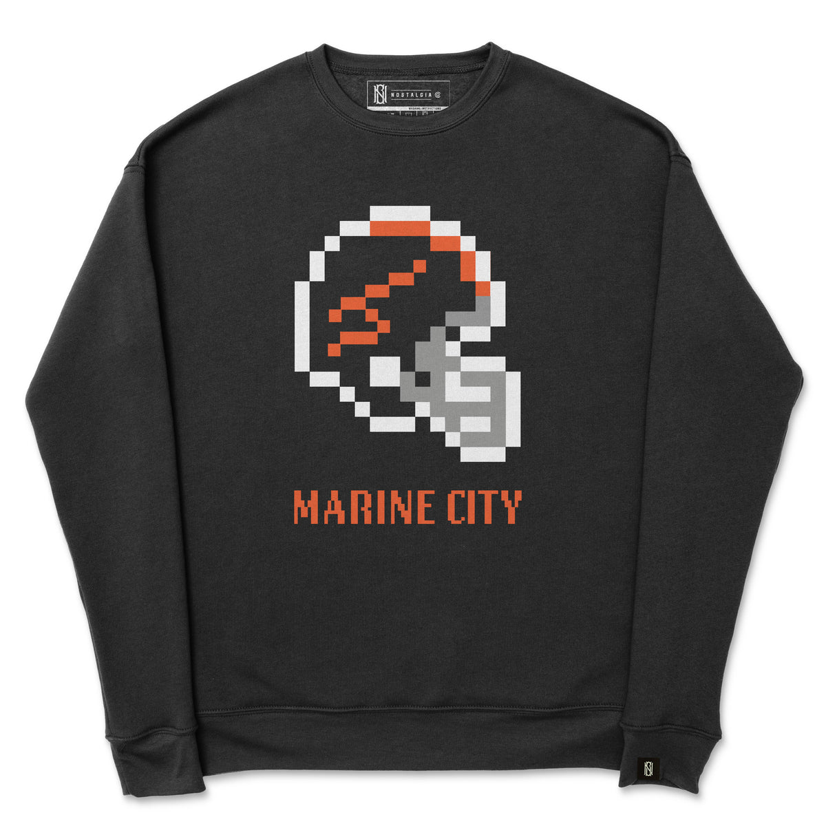 Marine City Football 8 Bit - Sweatshirt