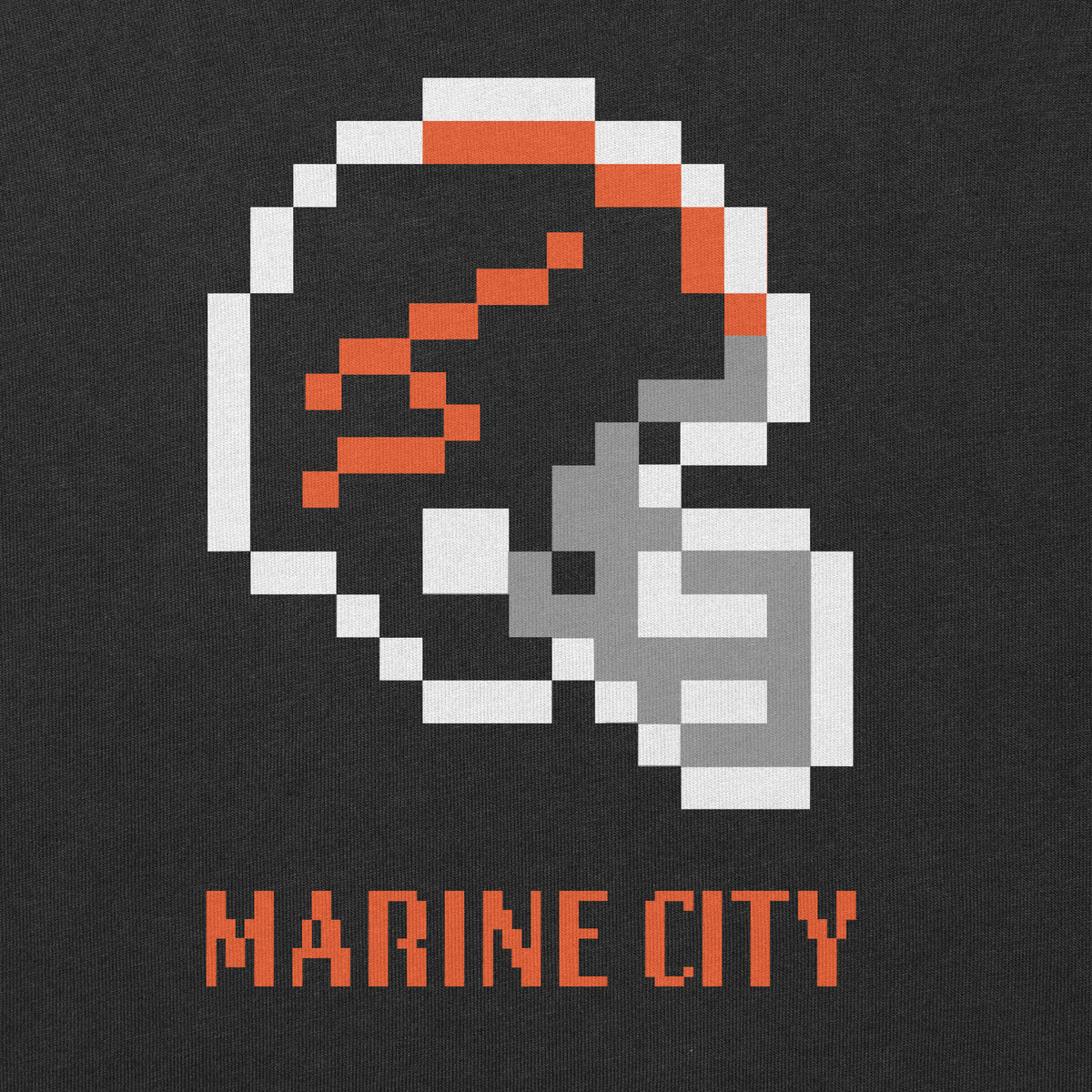 Marine City Football 8 Bit - Sweatshirt