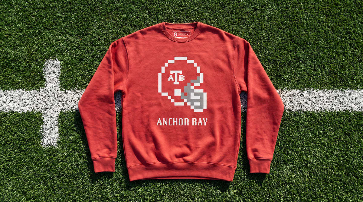 Anchor Bay Football 8 Bit - Sweatshirt