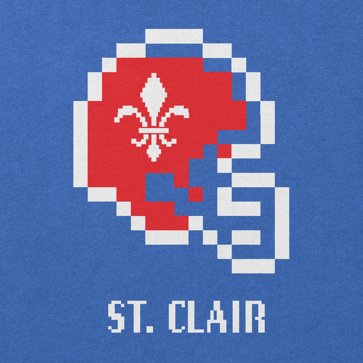 St. Clair Football 8 Bit - Sweatshirt