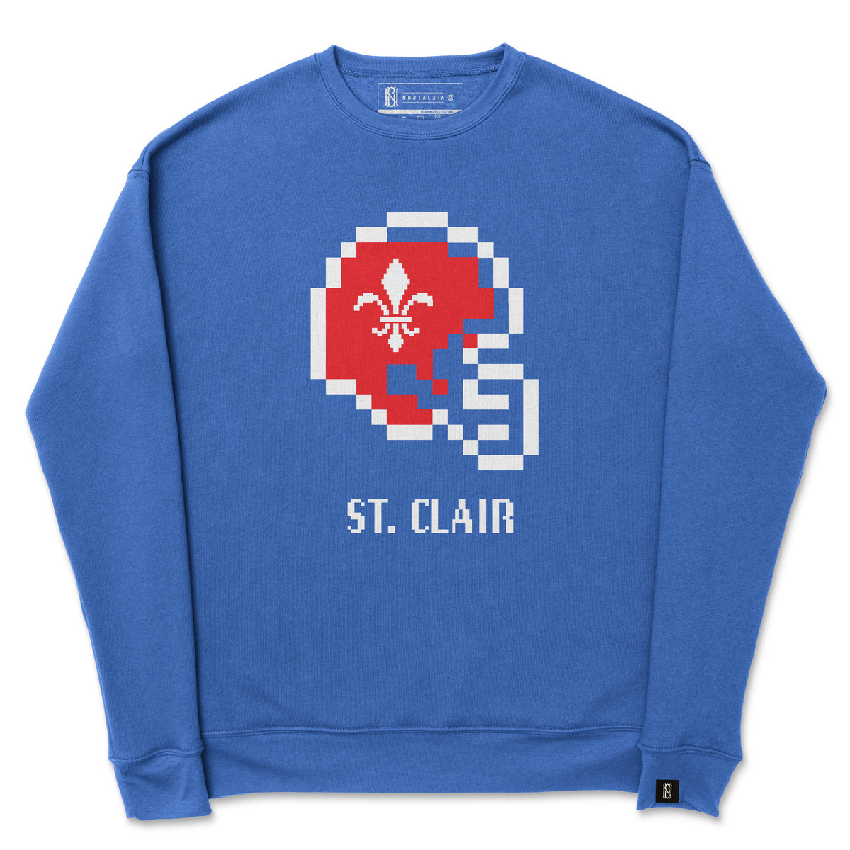 St. Clair Football 8 Bit - Sweatshirt